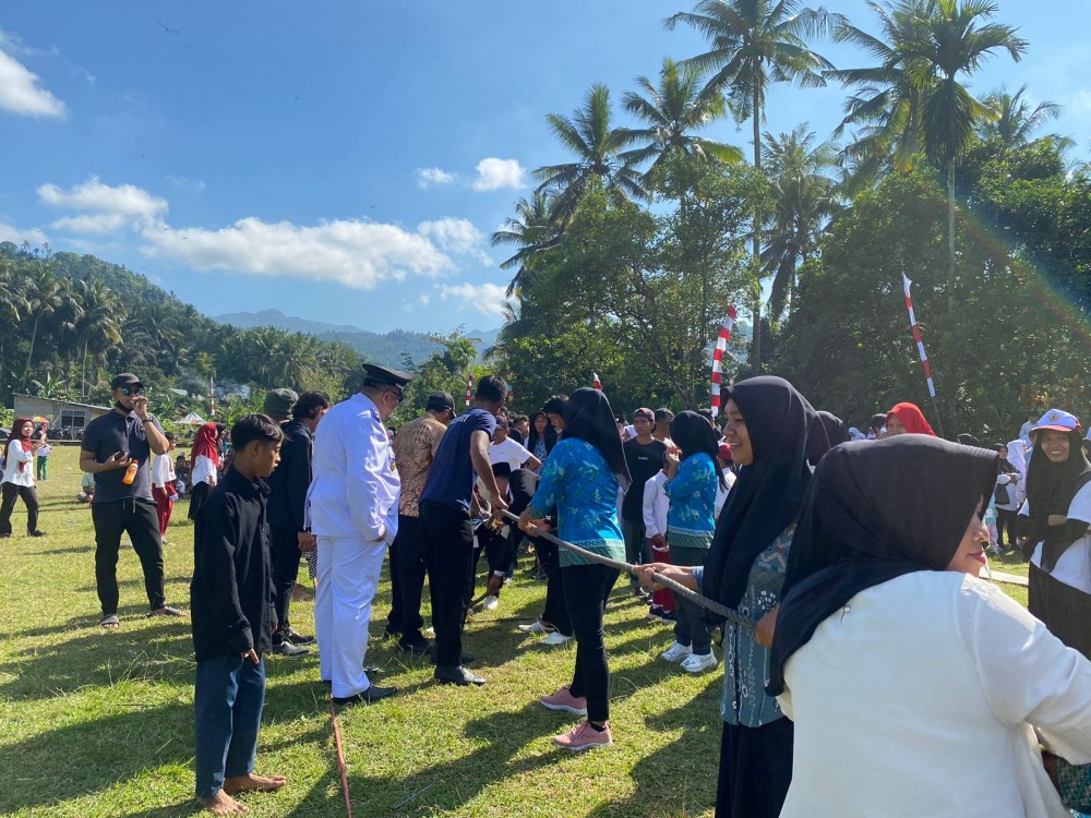 UPACARA BENDERA HUT RI KE-79 DI DESA JERINGO